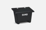 Strøkasse, sandkasse, 130l, antracit
