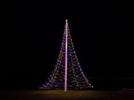 Flaggstanglys Glimma Duoled