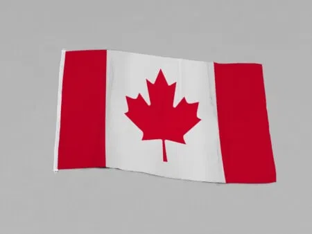 Canadas flagg