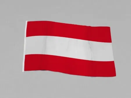 Østerrikes flagg
