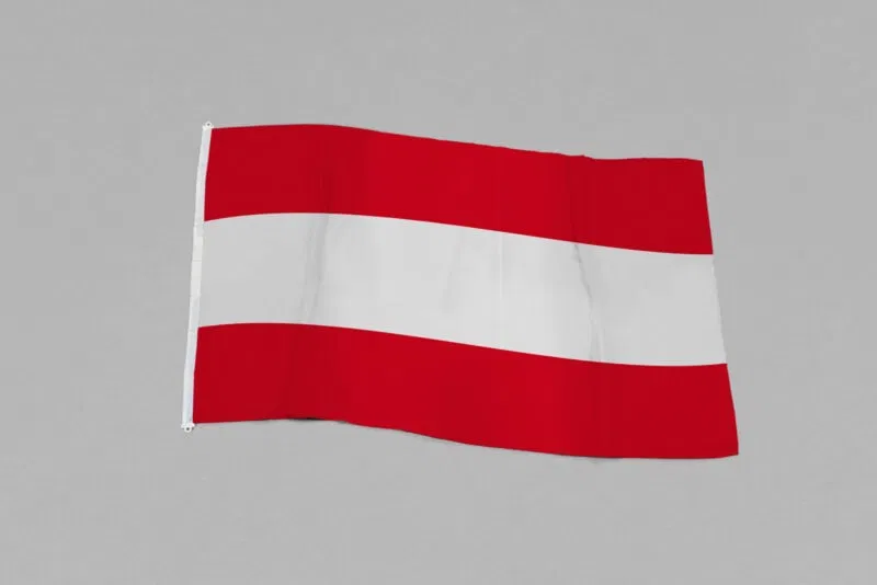 Østerrikes flagg