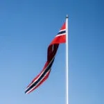 Norsk vimpel - 300cm til 8 eller 9m flaggstang